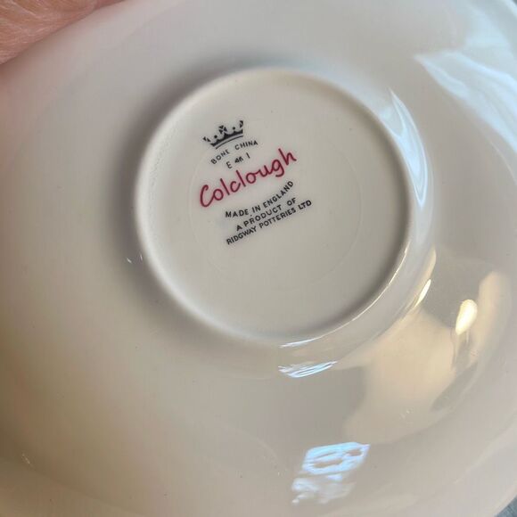VTG Colclough bone China #8179 “ Blue Floral” pattern teacup & saucer. - Picture 7 of 12